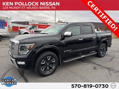Certified 2021 Nissan Titan Platinum Reserve w/ Moonroof Package