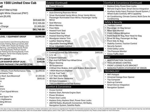 Used 2024 RAM 1500 Limited AWD/4WD image 6