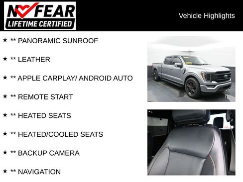 Used 2023 Ford F150 Lariat w/ Equipment Group 502A High image 2