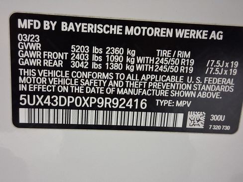 Used 2023 BMW X3 sDrive30i w/ Convenience Package RWD image 26