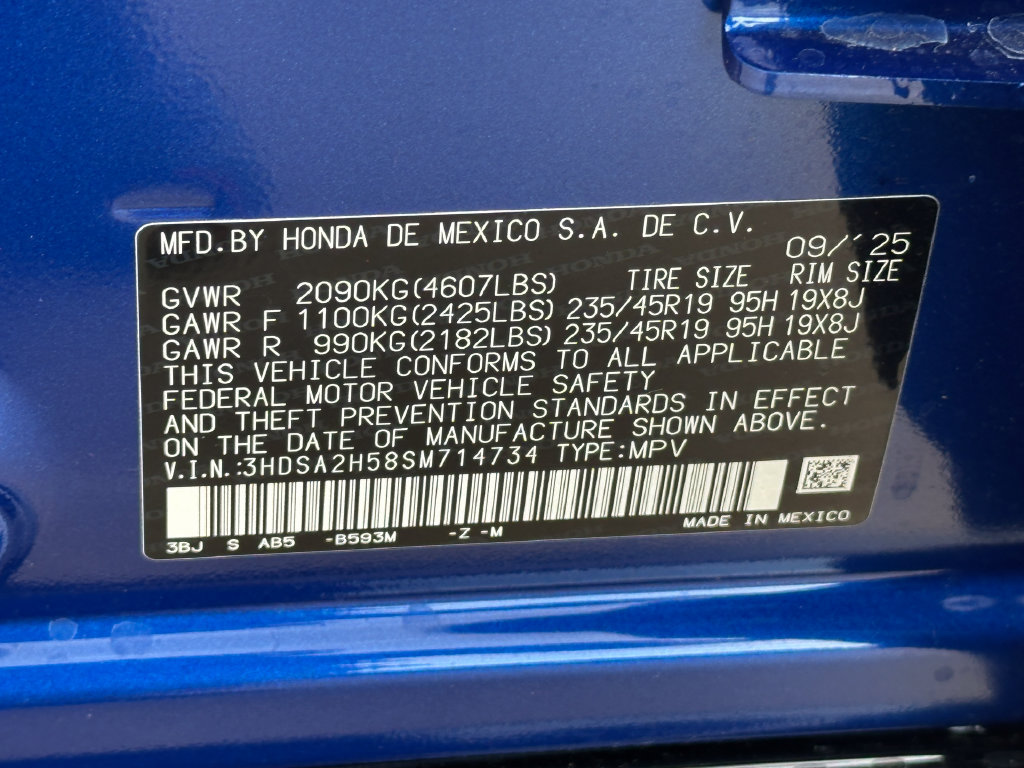 Used 2025 Acura ADX A-Spec AWD/4WD image 35