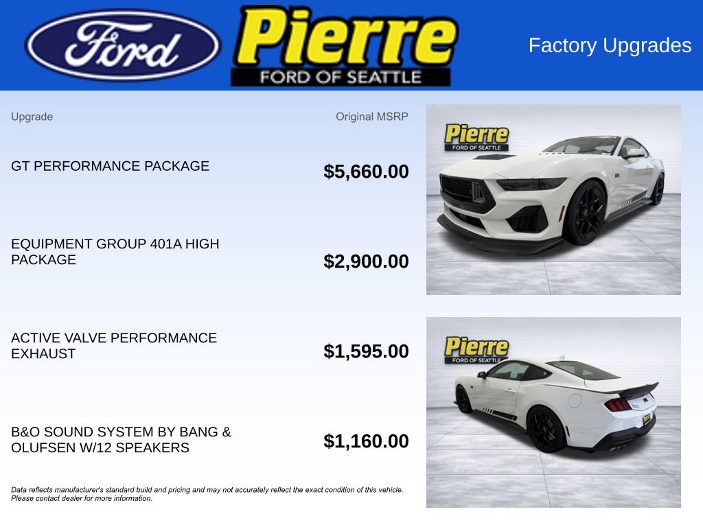 New 2026 Ford Mustang GT Premium w/ GT Performance Package RWD image 13