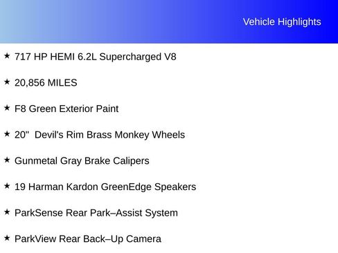 Used 2022 Dodge Charger SRT Hellcat w/ Harman/Kardon Audio Group image 7