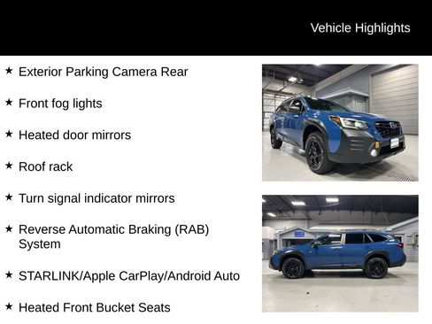 Certified 2022 Subaru Outback Wilderness AWD/4WD image 13