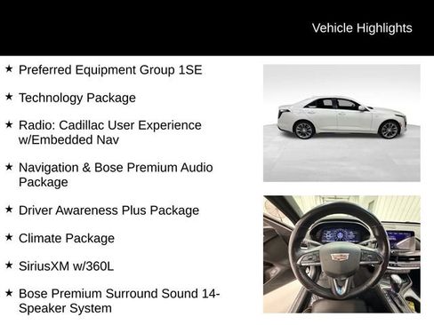 Certified 2021 Cadillac CT4 Sport AWD/4WD image 16