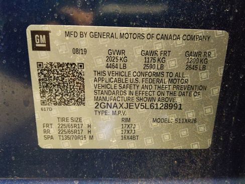 Used 2020 Chevrolet Equinox LT w/ Driver Convenience Package image 33