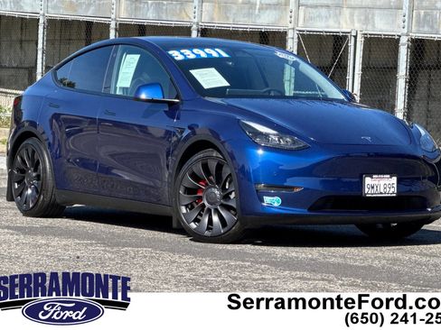 Used 2023 Tesla Model Y Performance AWD/4WD image 1
