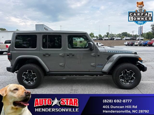 Used 2022 Jeep Wrangler Unlimited Rubicon 4xe w/ Cold Weather Group AWD/4WD image 4