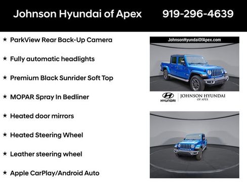 Used 2021 Jeep Gladiator Overland w/ Cold Weather Group AWD/4WD image 12