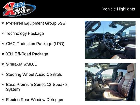 Certified 2024 GMC Sierra 3500 Denali Ultimate w/ LPO, GMC Protection Package image 2