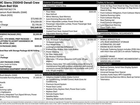 New 2025 GMC Sierra 2500 Denali w/ Denali Reserve Package image 10