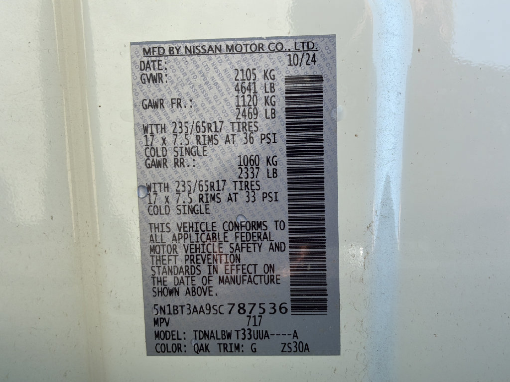 Used 2025 Nissan Rogue S FWD image 38