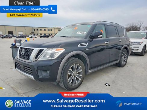 Used 2018 Nissan Armada SV w/ Driver Package RWD image 1