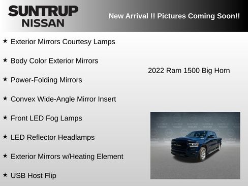 Used 2022 RAM 1500 Big Horn AWD/4WD image 23