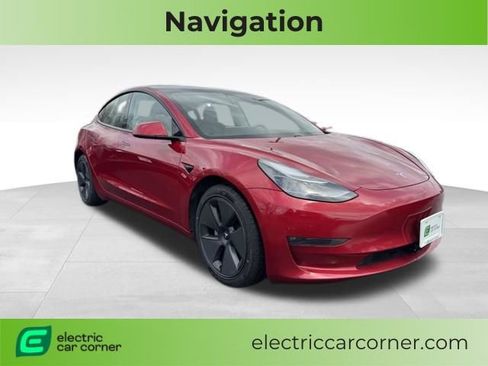 Used 2021 Tesla Model 3 Long Range AWD/4WD image 1
