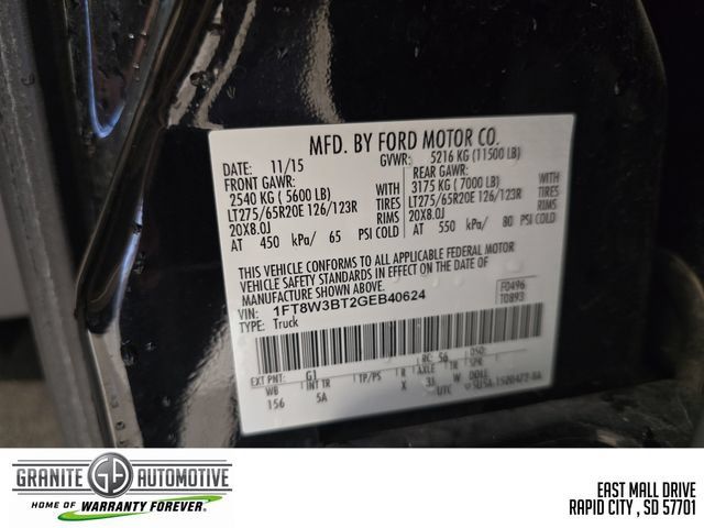 Used 2016 Ford F350 Lariat w/ Chrome Package AWD/4WD image 29