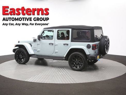 Used 2024 Jeep Wrangler Unlimited Sahara w/ Technology Group AWD/4WD image 62