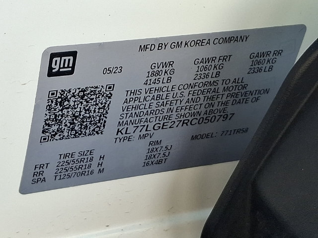 Used 2024 Chevrolet Trax RS w/ Driver Confidence Package FWD image 31