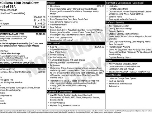 Used 2018 GMC Sierra 1500 Denali w/ Denali Ultimate Package image 2