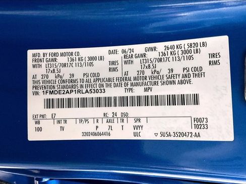 Used 2024 Ford Bronco Wildtrak AWD/4WD image 42