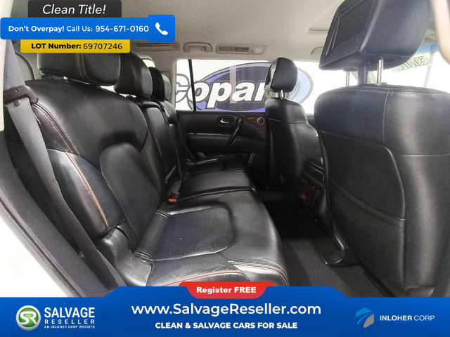 Used 2017 Nissan Armada Platinum w/ Interior Lighting Package RWD image 15