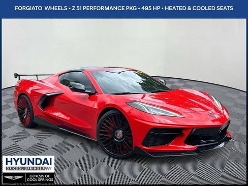 Used 2020 Chevrolet Corvette Stingray Premium Cpe w/ 3LT Preferred Equipment Group RWD image 1