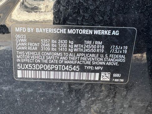 Used 2023 BMW X3 xDrive30i w/ Premium Package image 19