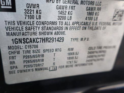 Used 2017 Chevrolet Tahoe LS RWD image 28