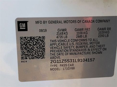 Used 2020 Chevrolet Impala LT image 33