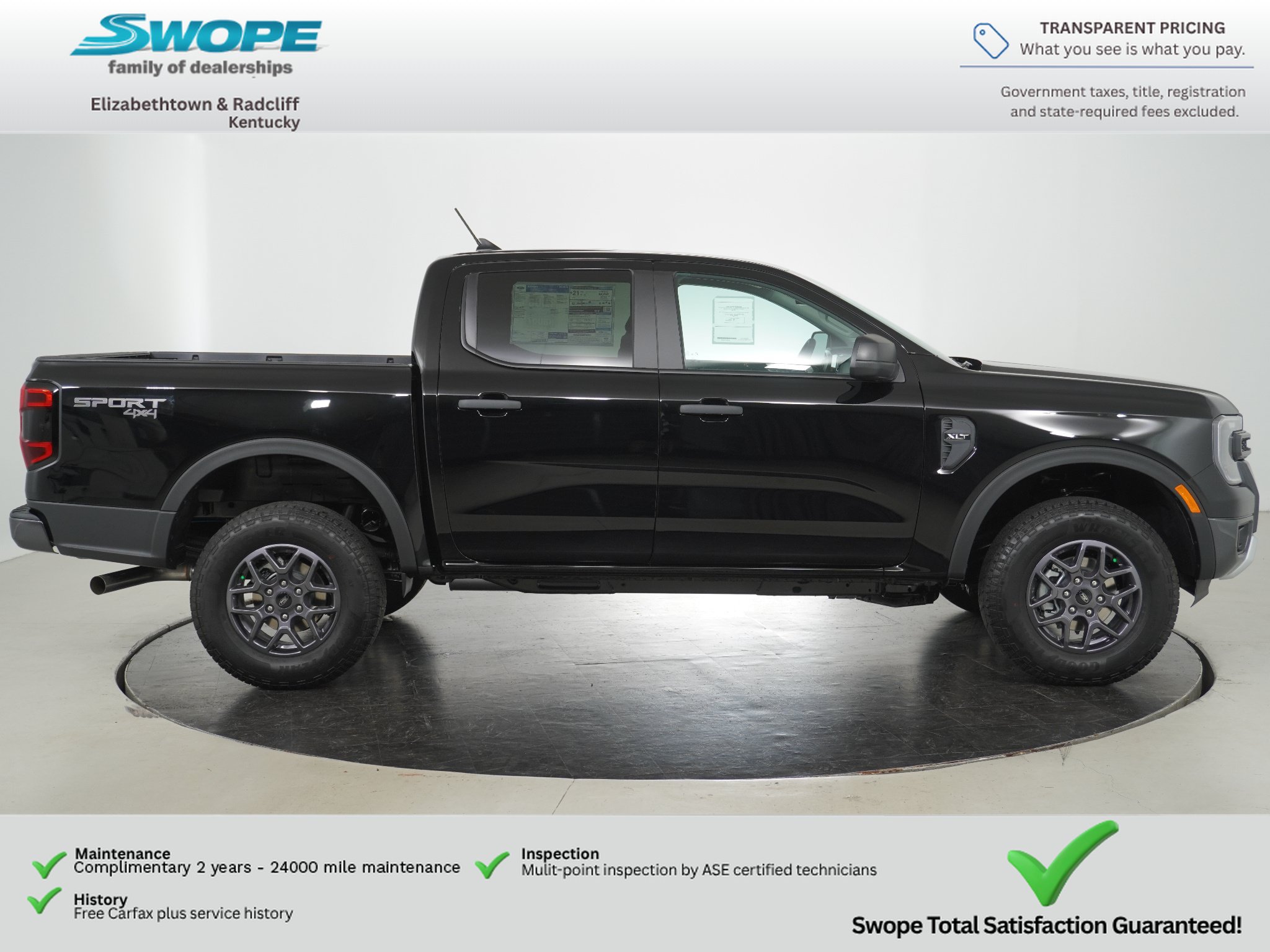 New 2026 Ford Ranger XLT w/ Equipment Group 301A High AWD/4WD image 2
