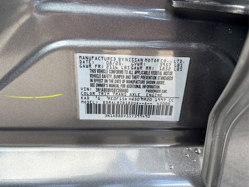 New 2025 Nissan Sentra S image 17