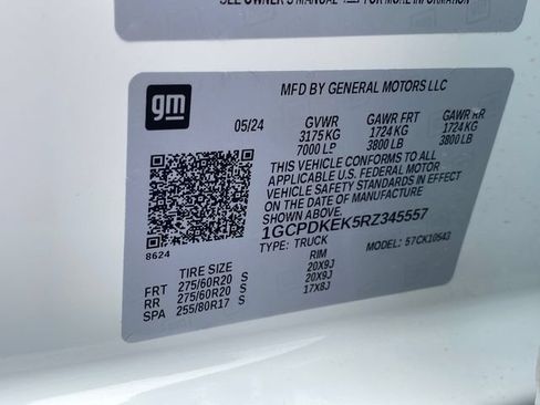 Certified 2024 Chevrolet Silverado 1500 LT AWD/4WD image 26