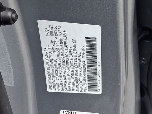 Certified 2026 Honda Odyssey Elite image 4