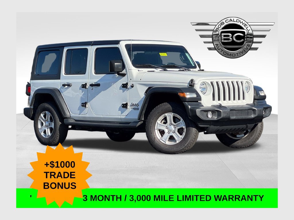 Used 2018 Jeep Wrangler Unlimited Sport S AWD/4WD 360° Tour