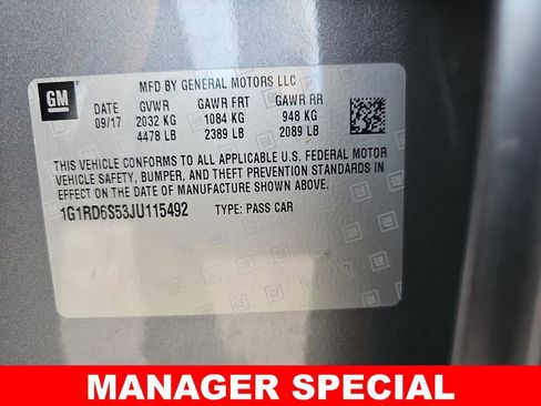 Used 2018 Chevrolet Volt Premier image 40