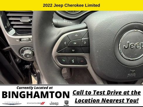 Used 2022 Jeep Cherokee Limited w/ Elite Package AWD/4WD image 13