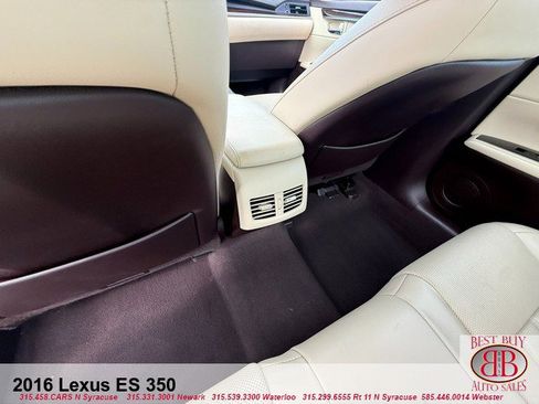 Used 2016 Lexus ES 350 w/ Luxury Package w/Wood Trim FWD image 12