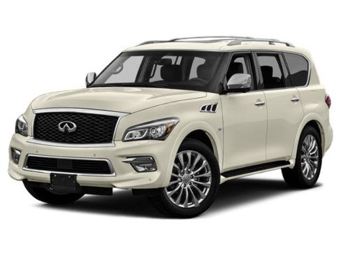 Used 2015 INFINITI QX80 4WD w/ Deluxe Technology Package image 1