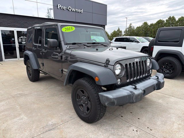 Used 2018 Jeep Wrangler Unlimited Sport AWD/4WD image 1