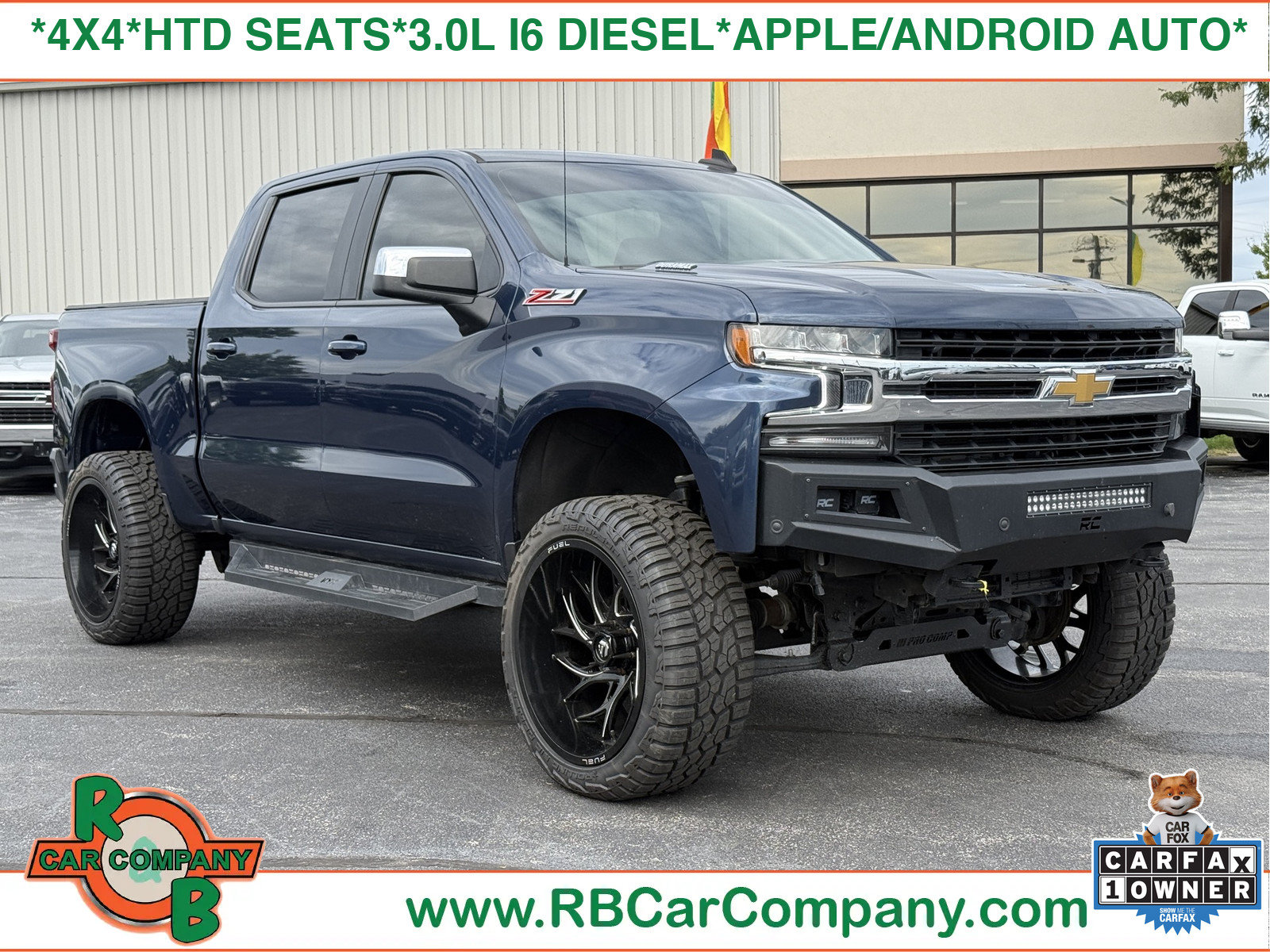 Used 2021 Chevrolet Silverado 1500 LT w/ Z71 Off-Road Package AWD/4WD image 1