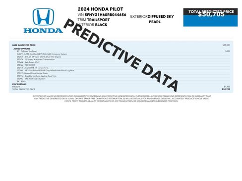 Used 2024 Honda Pilot TrailSport image 2