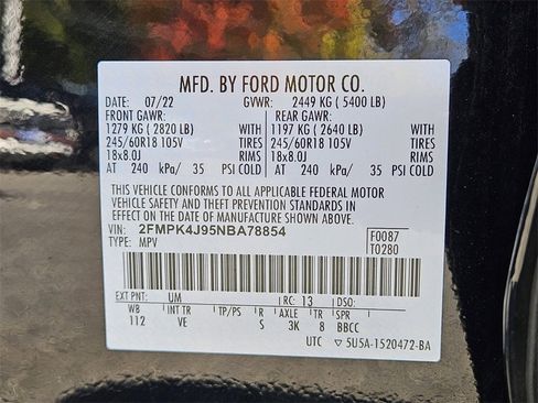 Used 2022 Ford Edge SEL w/ Convenience Package image 33