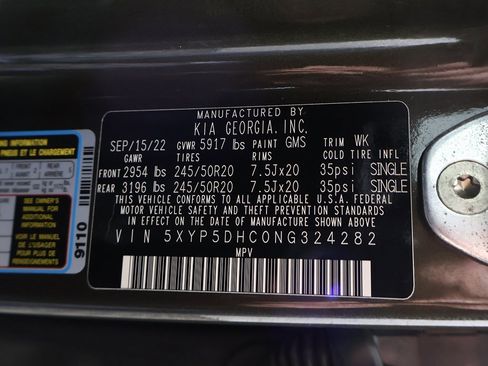 Used 2022 Kia Telluride SX w/ SX Prestige Package image 67