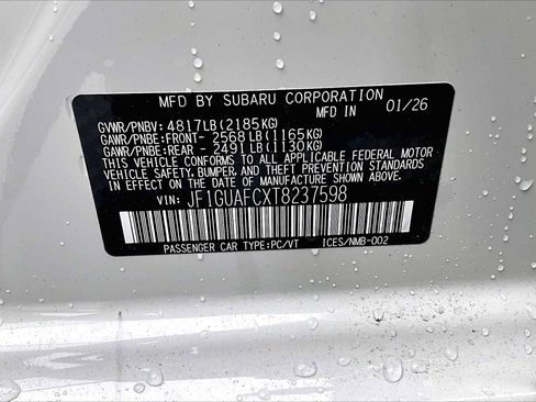 New 2026 Subaru Impreza 2.0i Sport AWD/4WD image 19