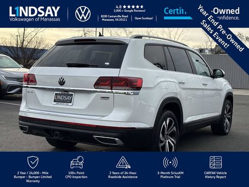 Used 2022 Volkswagen Atlas SEL image 3