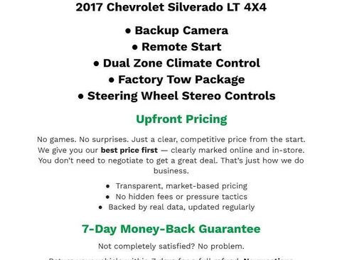 Used 2017 Chevrolet Silverado 1500 LT w/ All Star Edition AWD/4WD image 1