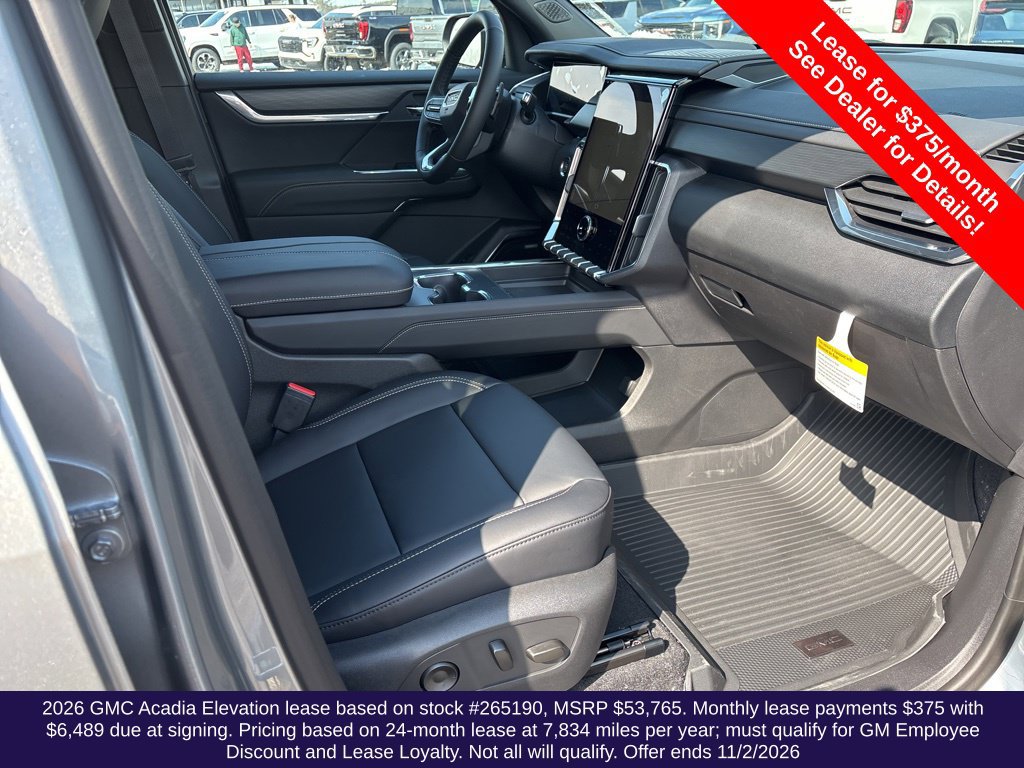 New 2026 GMC Acadia Elevation w/ Elevation Premium Package FWD image 15