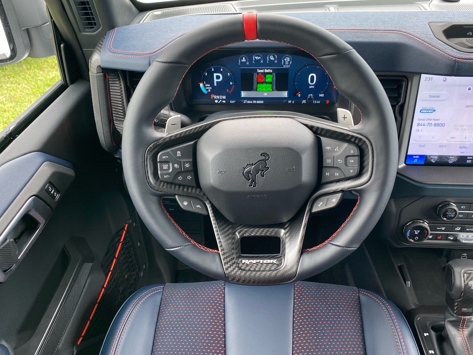 New 2026 Ford Bronco Raptor w/ Interior Carbon Fiber Pack AWD/4WD image 7