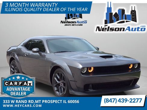Used 2023 Dodge Challenger SXT w/ Blacktop Package RWD image 1