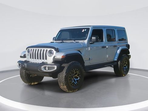 Used 2023 Jeep Wrangler Unlimited Sahara w/ LED Lighting Group AWD/4WD image 1
